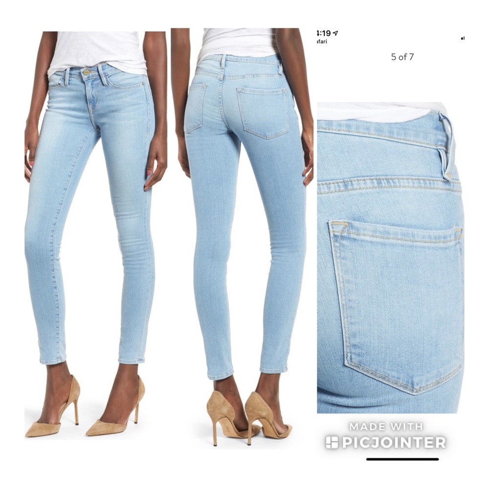 FRAME Jeans Le Skinny de Jeanne